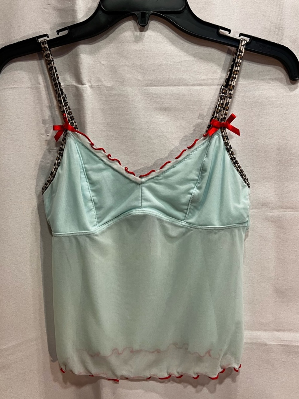 Urban Outfitters Out From Under Camisole Light Blue Adjustable Straps Size M